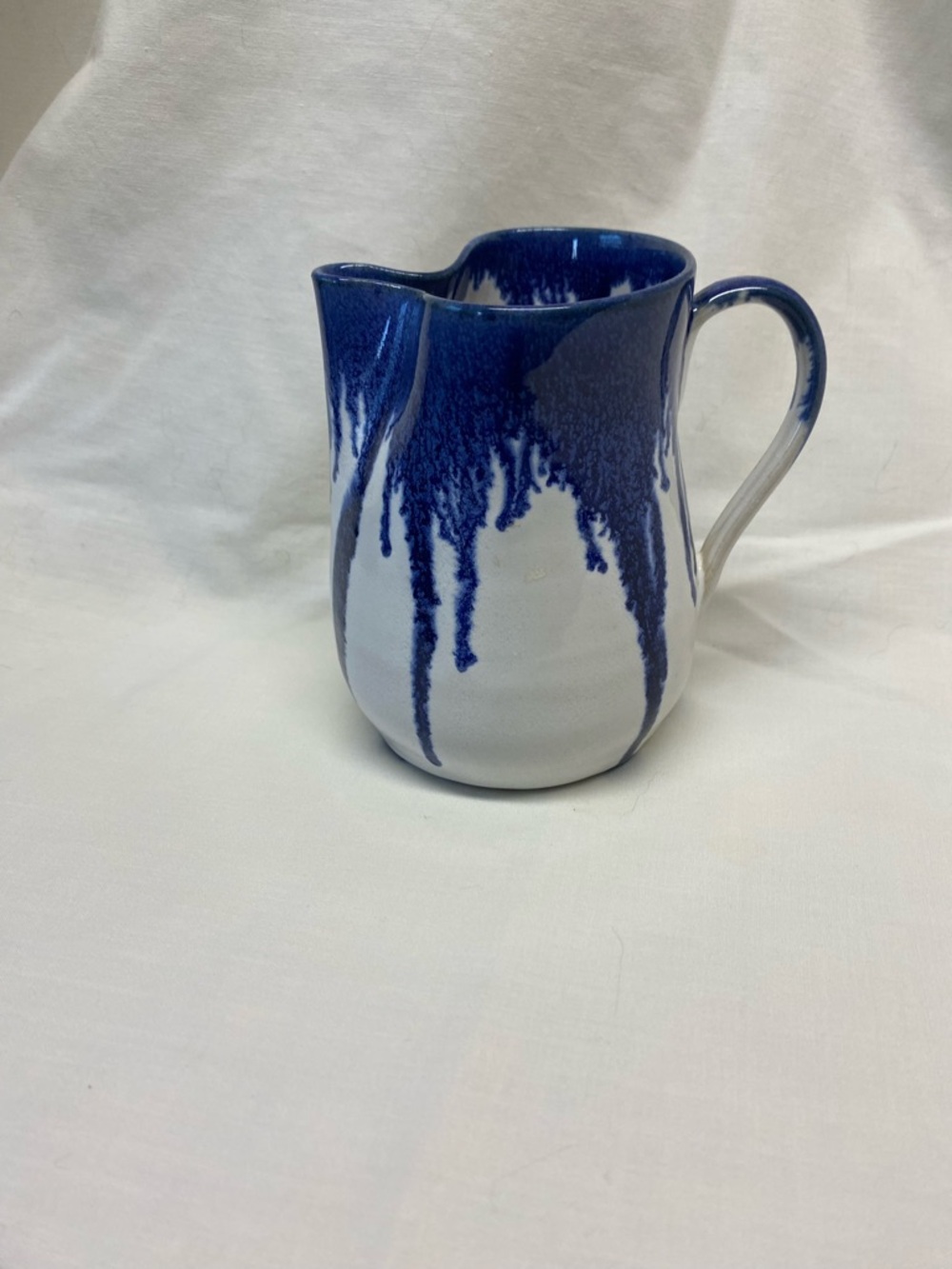 Vintage Holly Hill Pottery Seagrove NC Cream Pitcher - Gently used